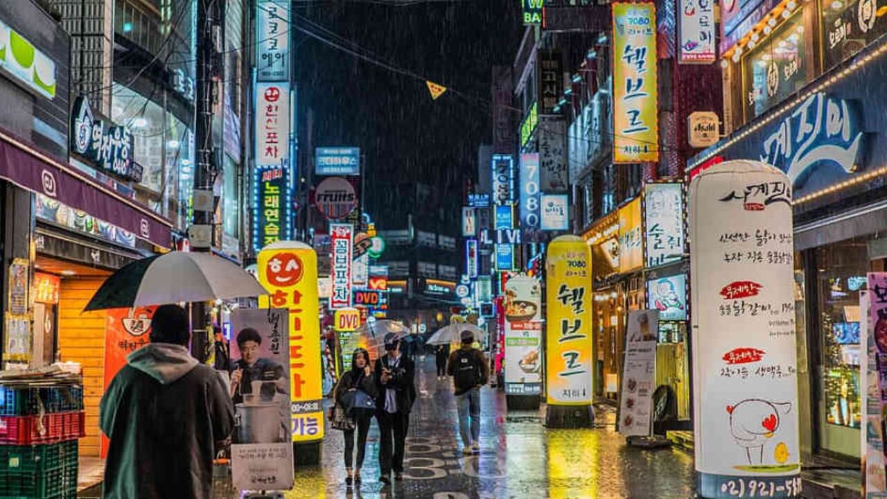 El distrito de clubes nocturnos de Seúl, donde se presentaron varios de los nuevos casos.