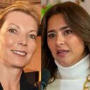 María Clemencia Rodríguez, esposa del expresidente Juan Manuel Santos; María Juliana Ruiz, esposa del expresidente Iván Duque, y Verónica Alcocer, esposa de Gustavo Petro