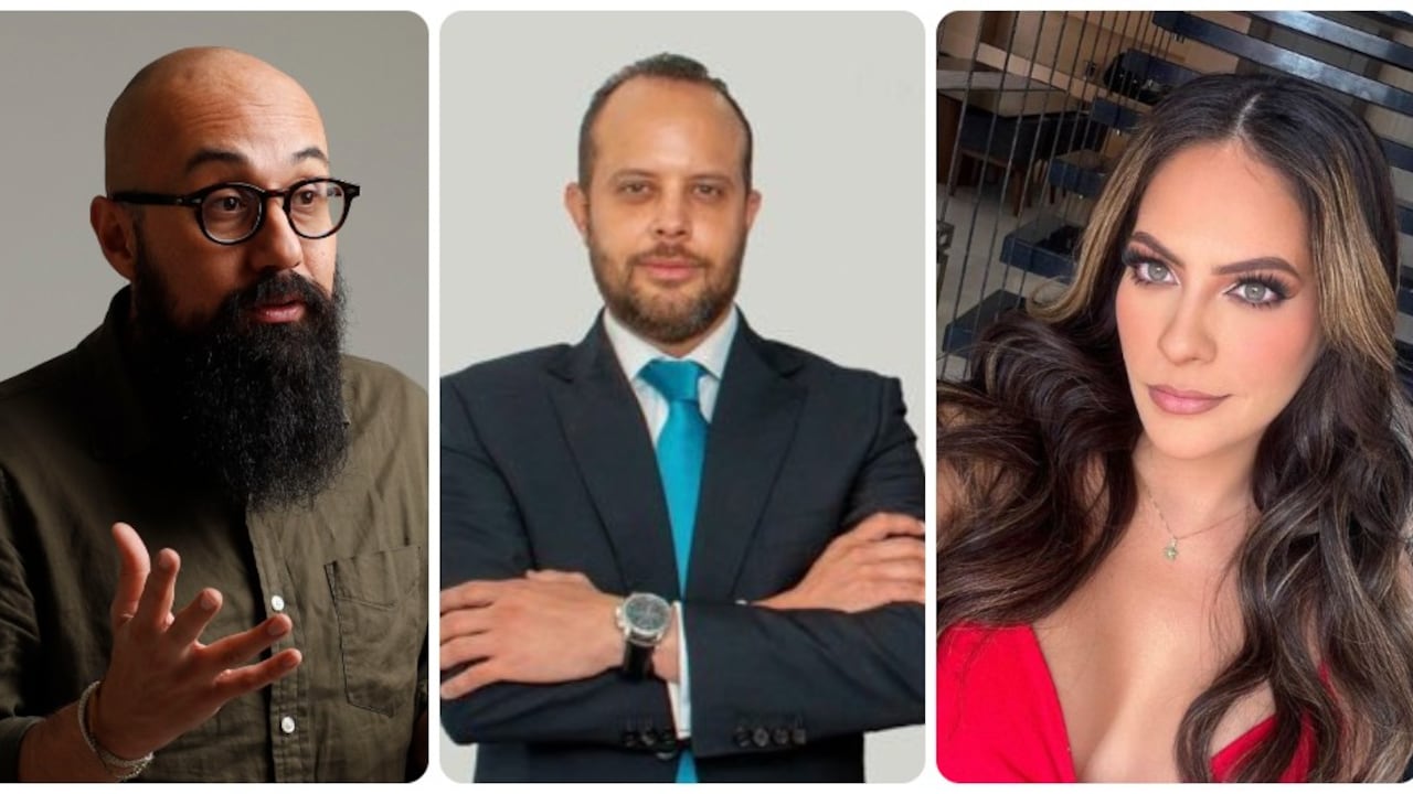 Carlos Carrillo, Iván Alfaro, Laura Ojeda.