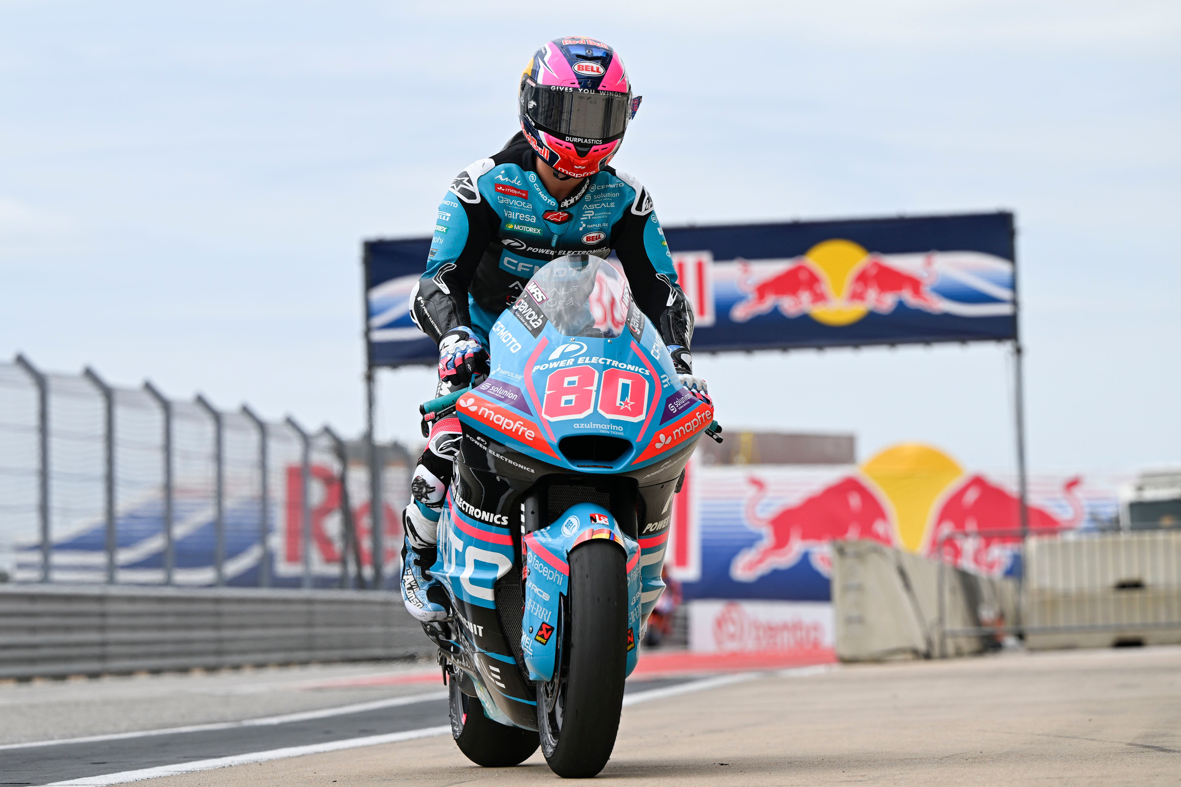 David Alonso con Aspar Team en este 2026 de Moto2.