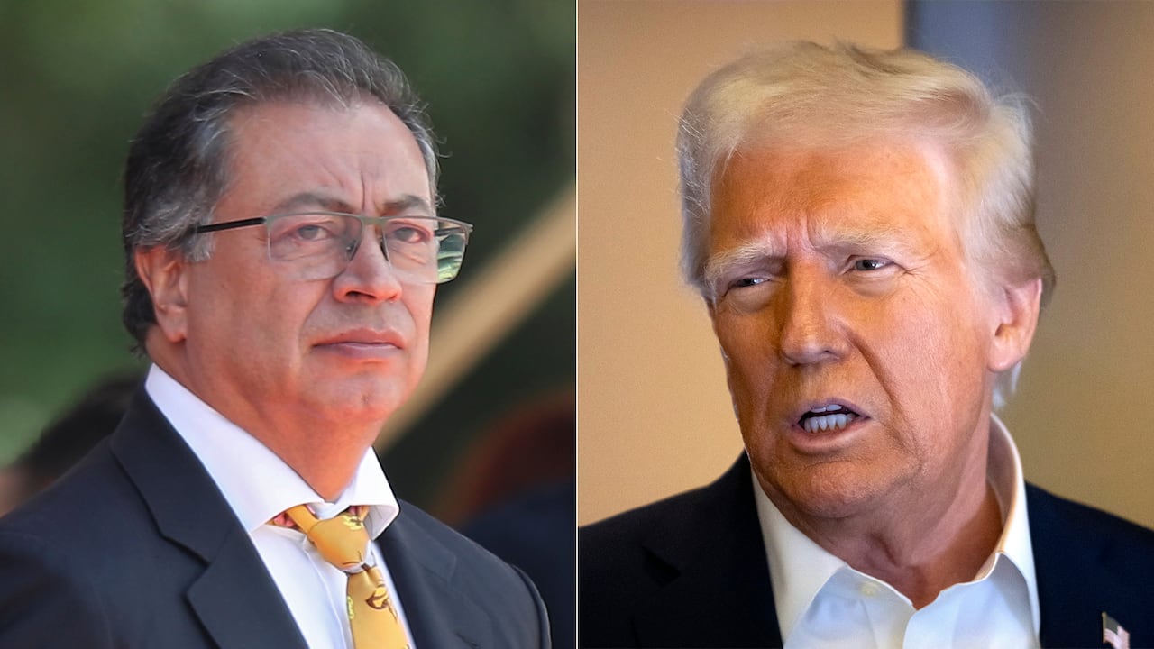Donald Trump Gustavo Petro