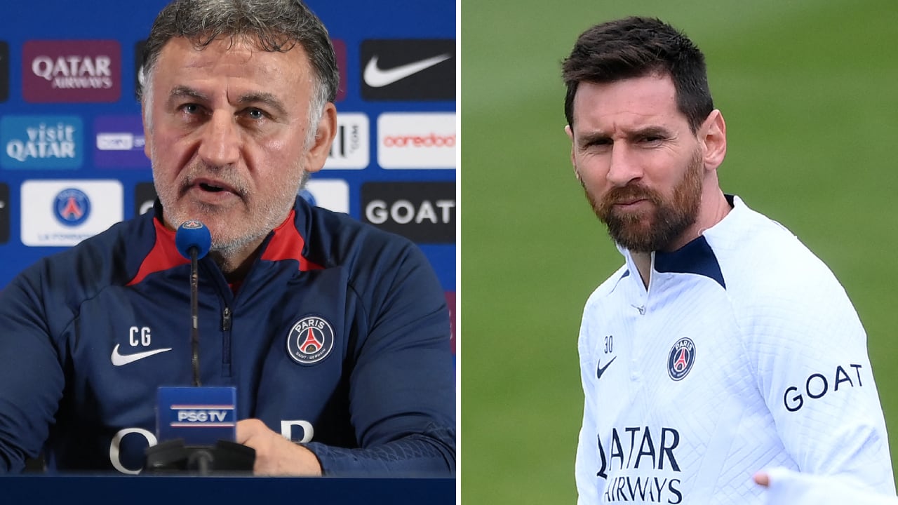 Galtier se mostró contento de tener a Messi de vuelta