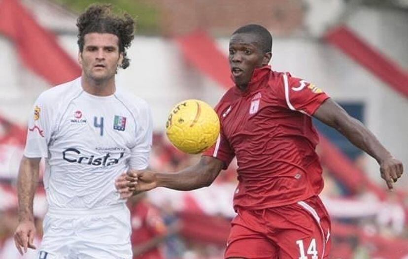 Toloza en su paso por el América de Cali.