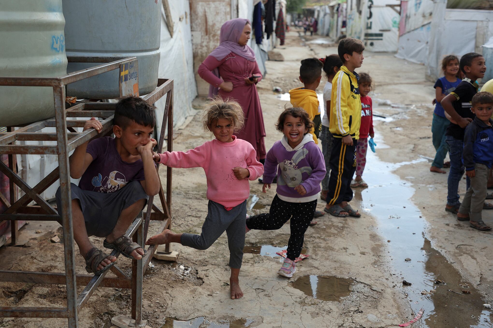 En imágenes : Brote de cólera en los campos de refugiados sirios del Líbano