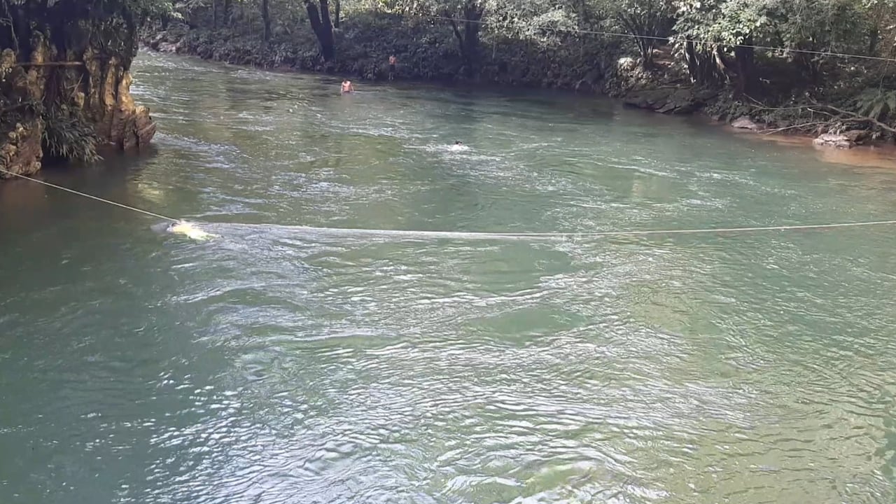 Ocurrió en el cañón del Río Claro, en el municipio de San Luis.
