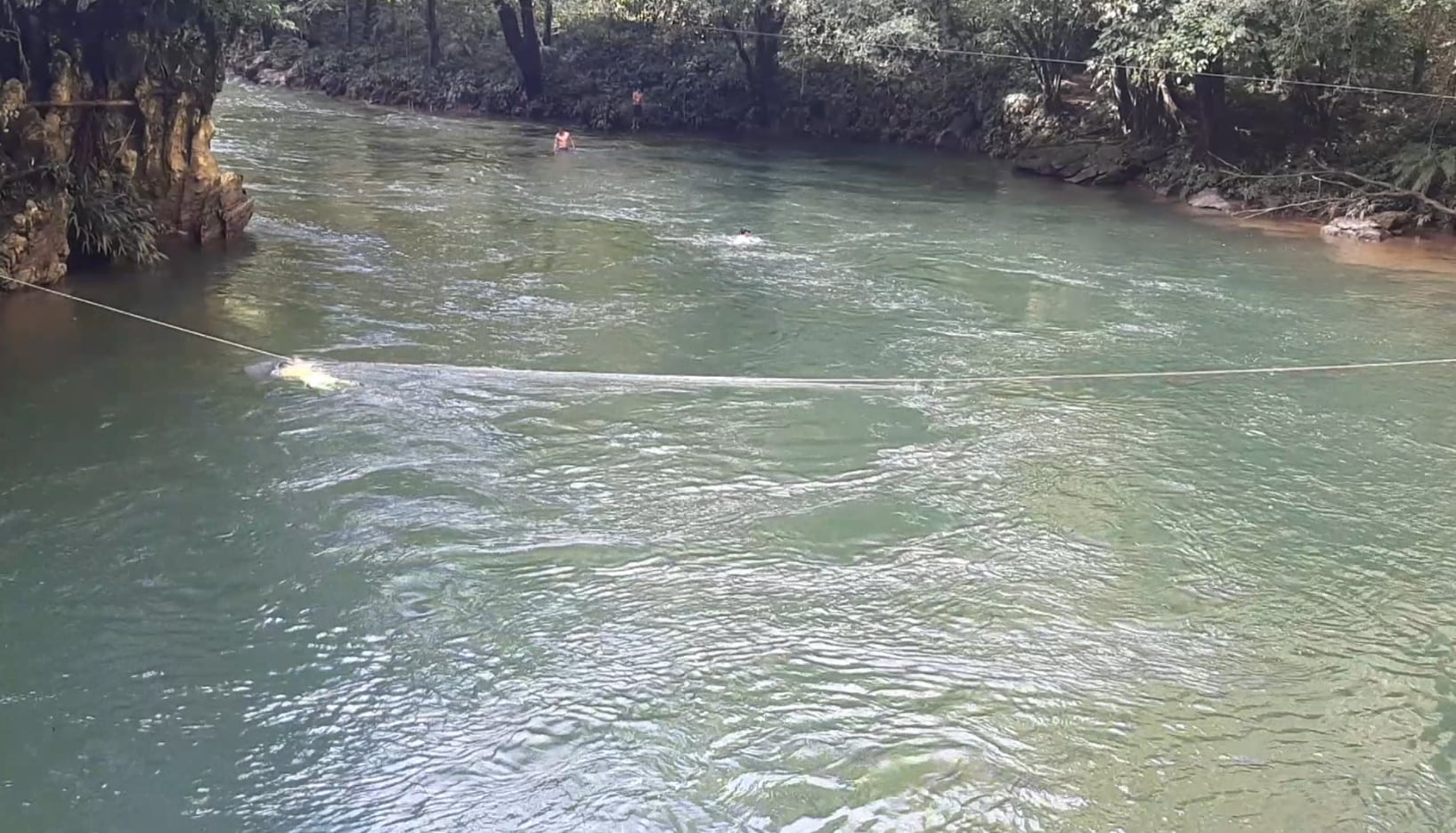 Ocurrió en el cañón del Río Claro, en el municipio de San Luis.
