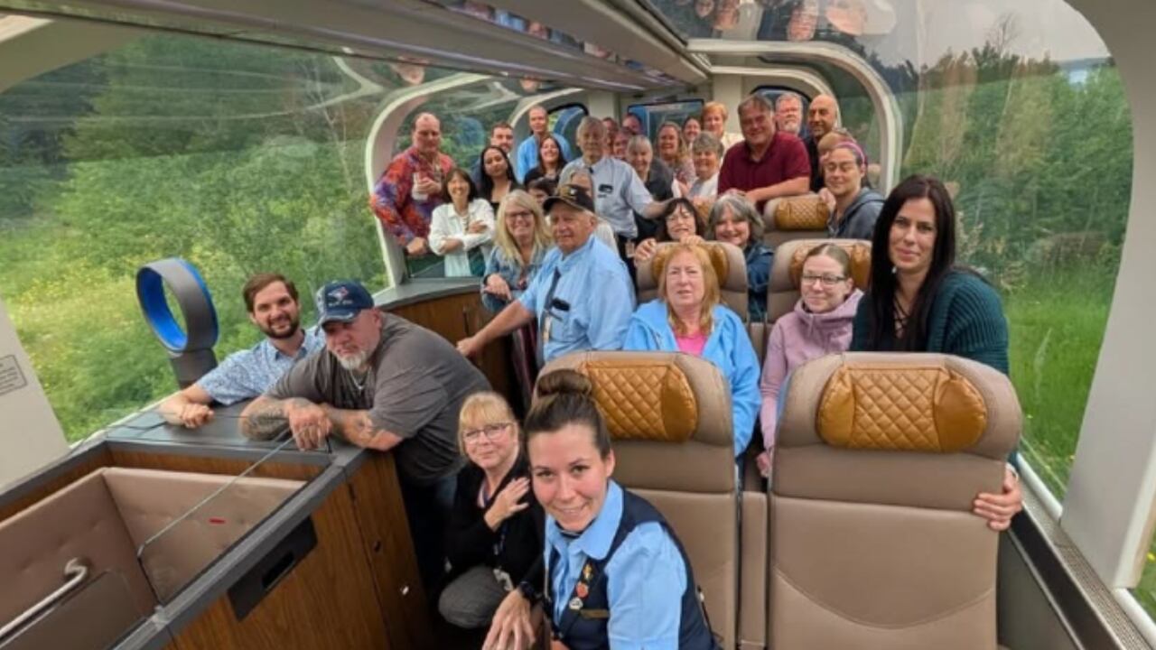 Rocky Mountaineer está catalogado como el mejor trayecto en tren del mundo por la publicaciónTravel + Leisure