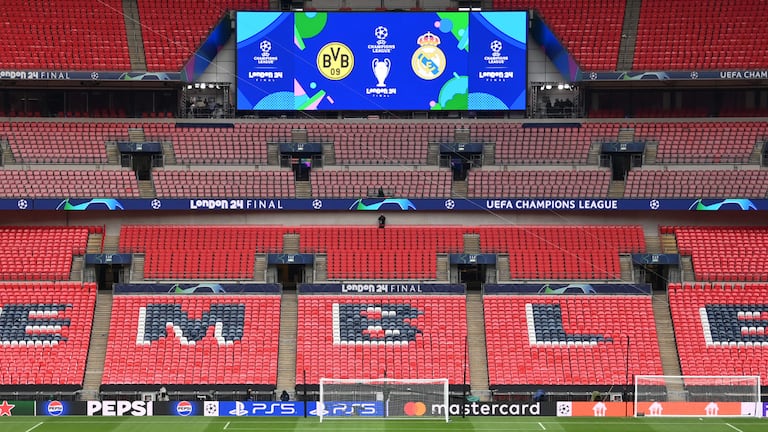 Borussia Dortmund y Real Madrid jugarán en el mítico Wembley