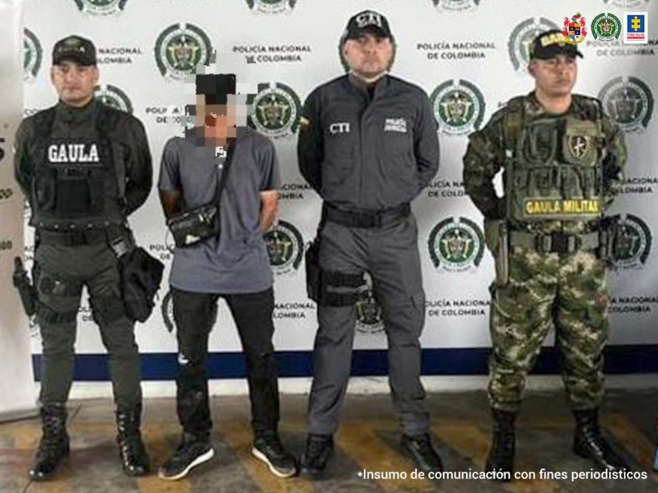 La captura fue ejecutada en la vereda Alto del Naranjo de Manizales, Caldas