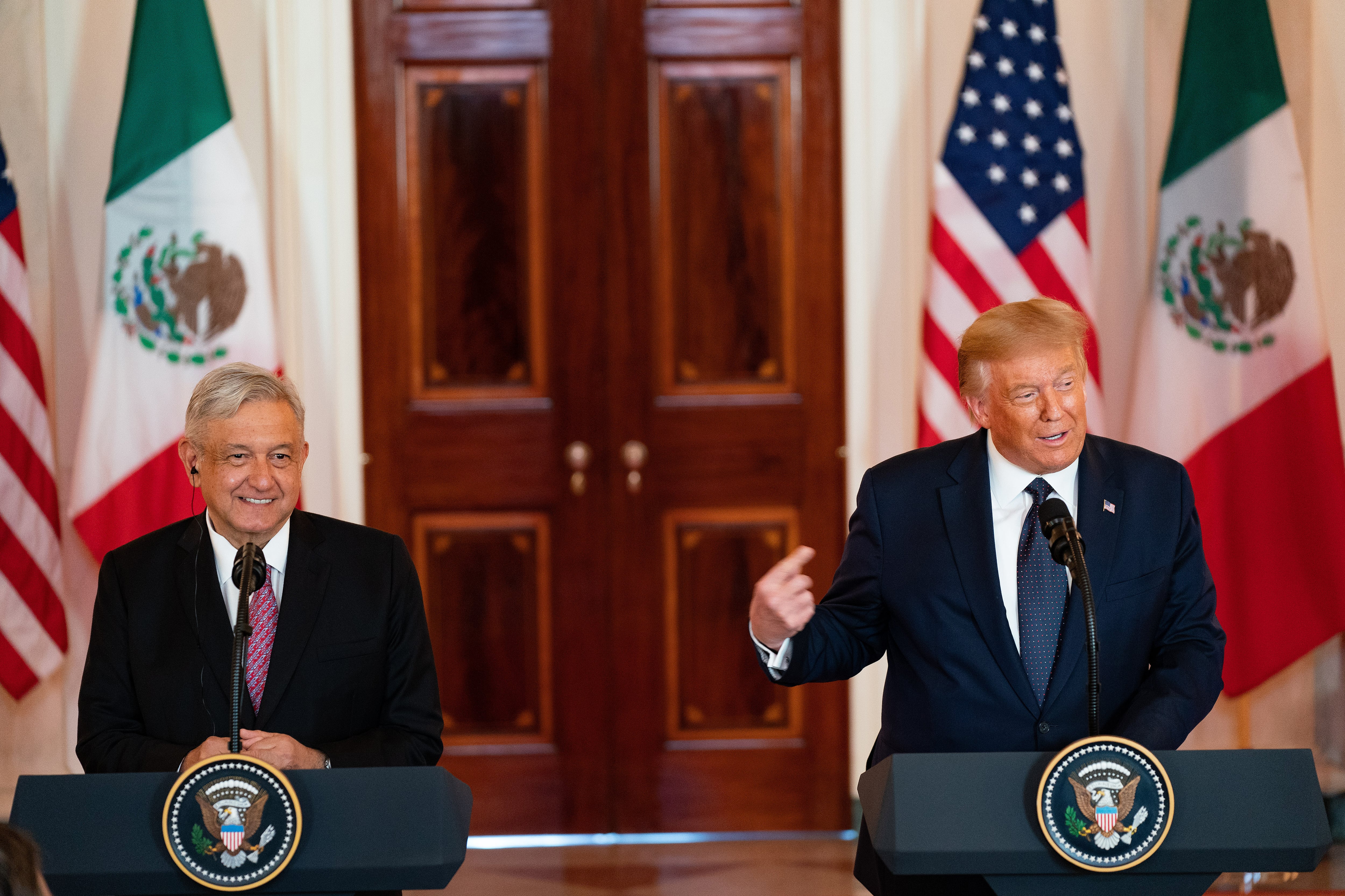 Donald Trump Andrés Manuel López Obrador (AMLO)