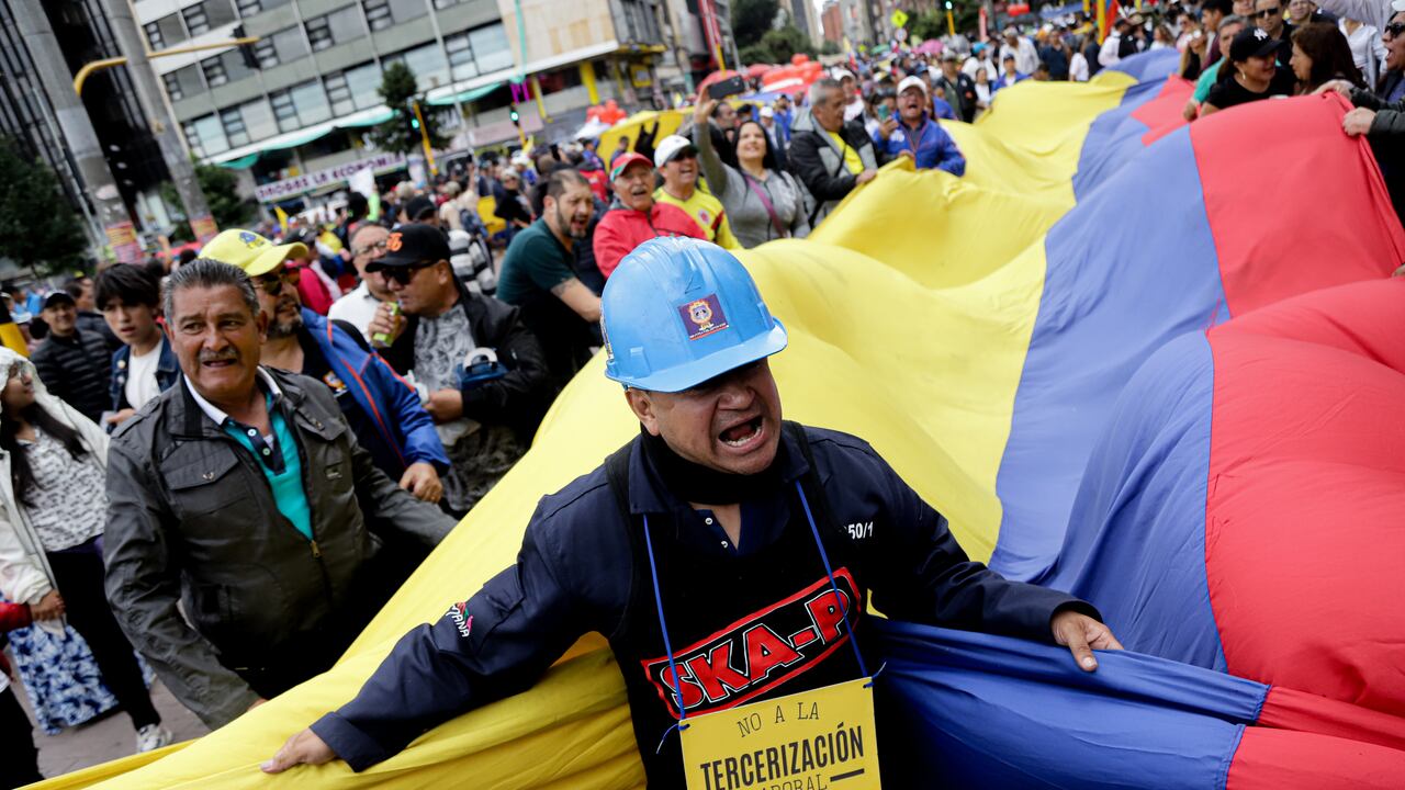 Petro, marcha Día del Trabajo.