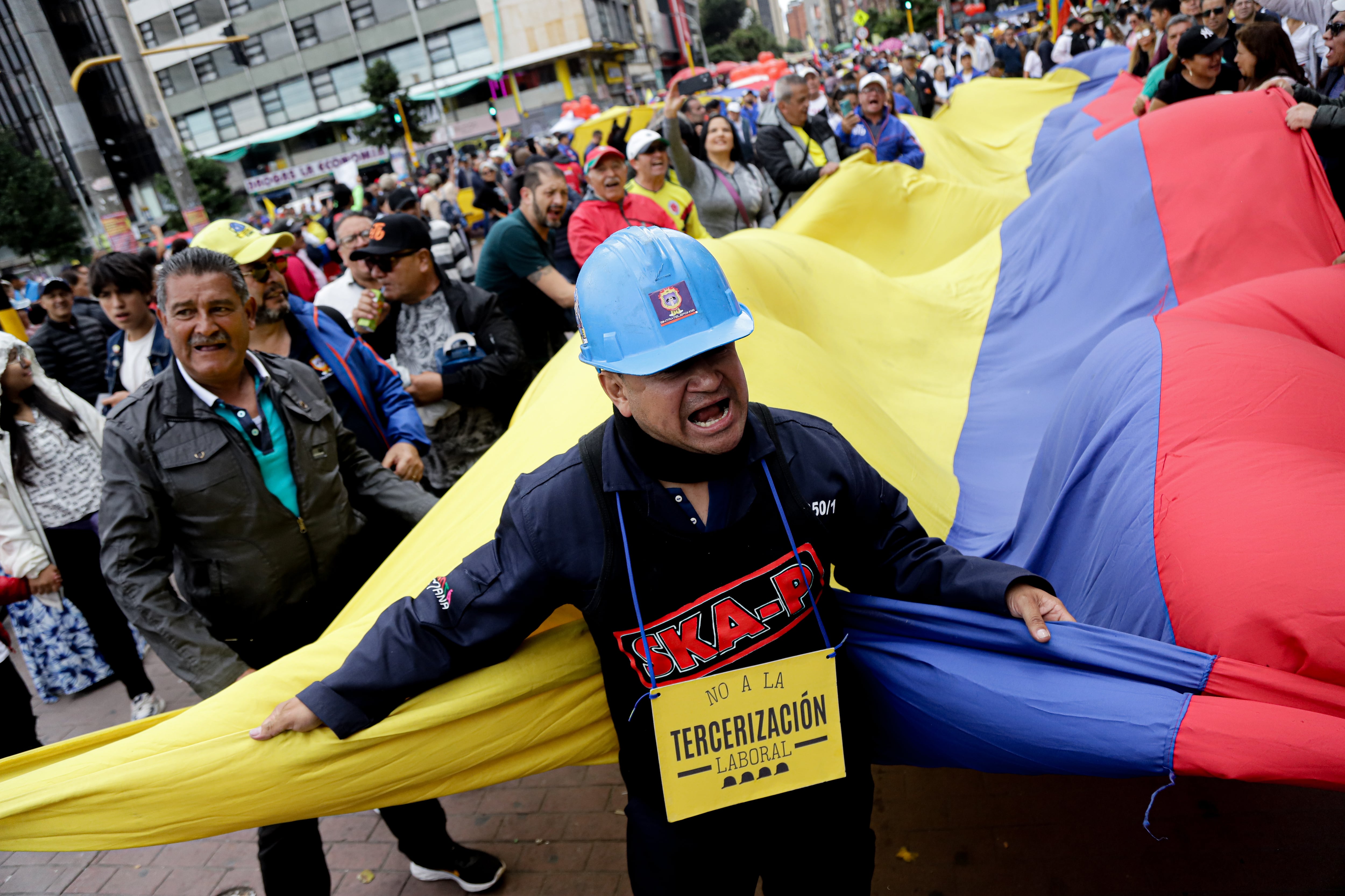 Petro, marcha Día del Trabajo.