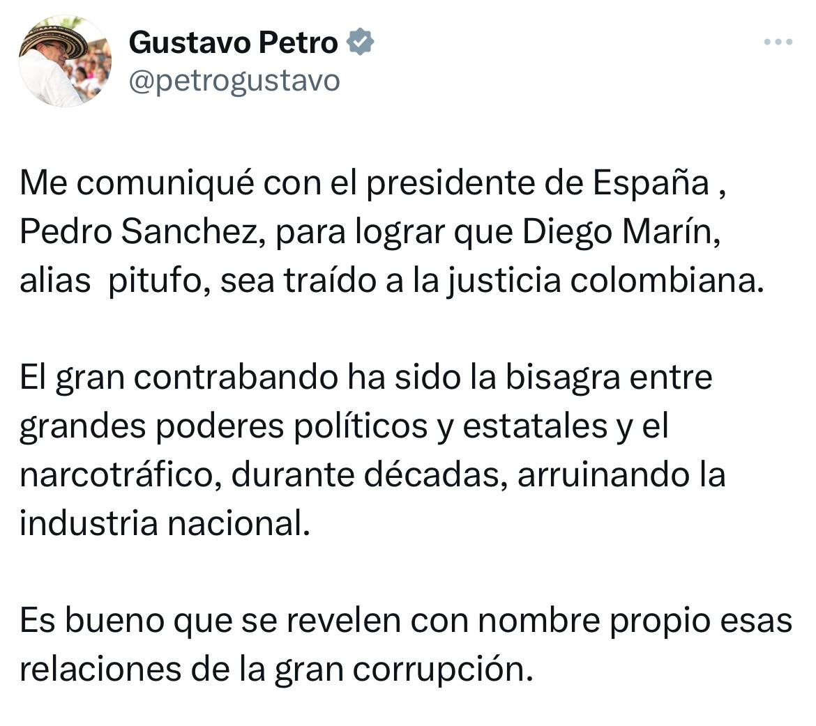Mensaje presidente Gustavo Petro