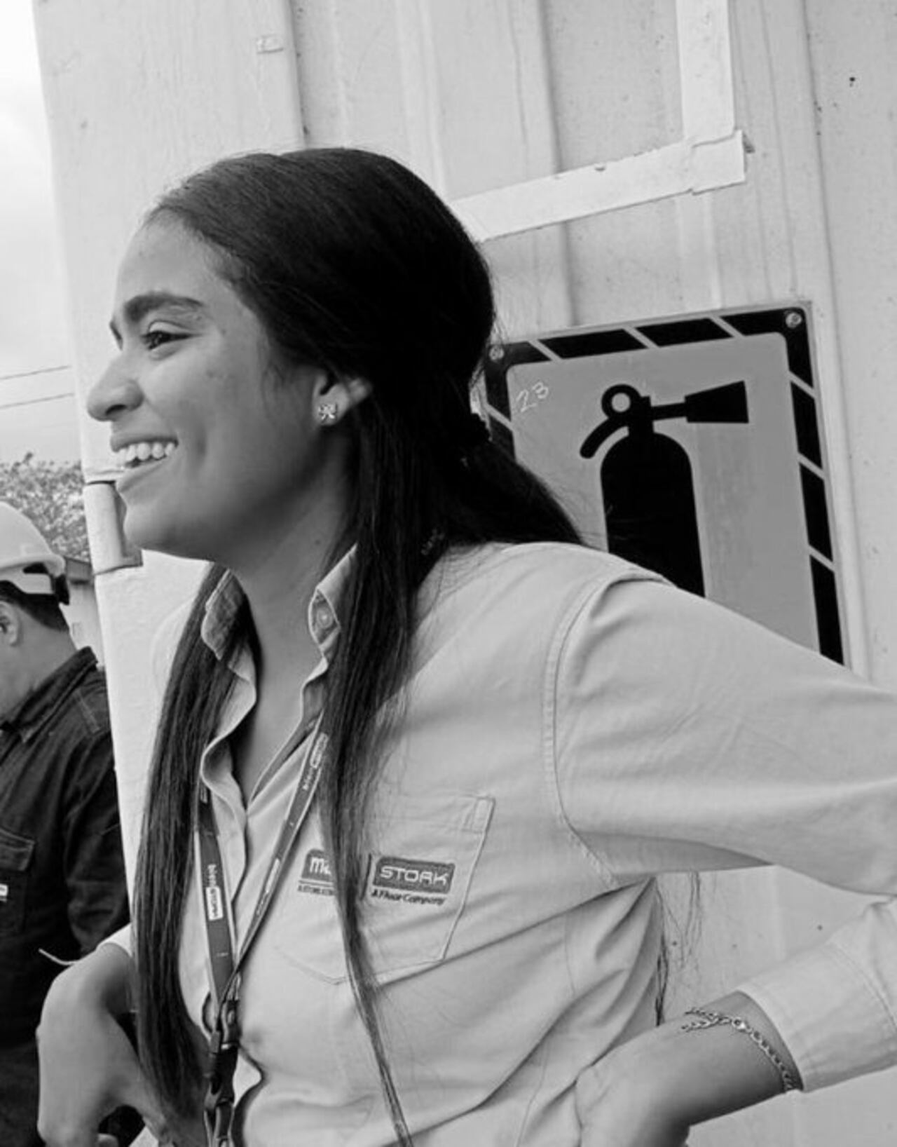 Andrea Bermeo Chogo, prima senador Didier Lobo