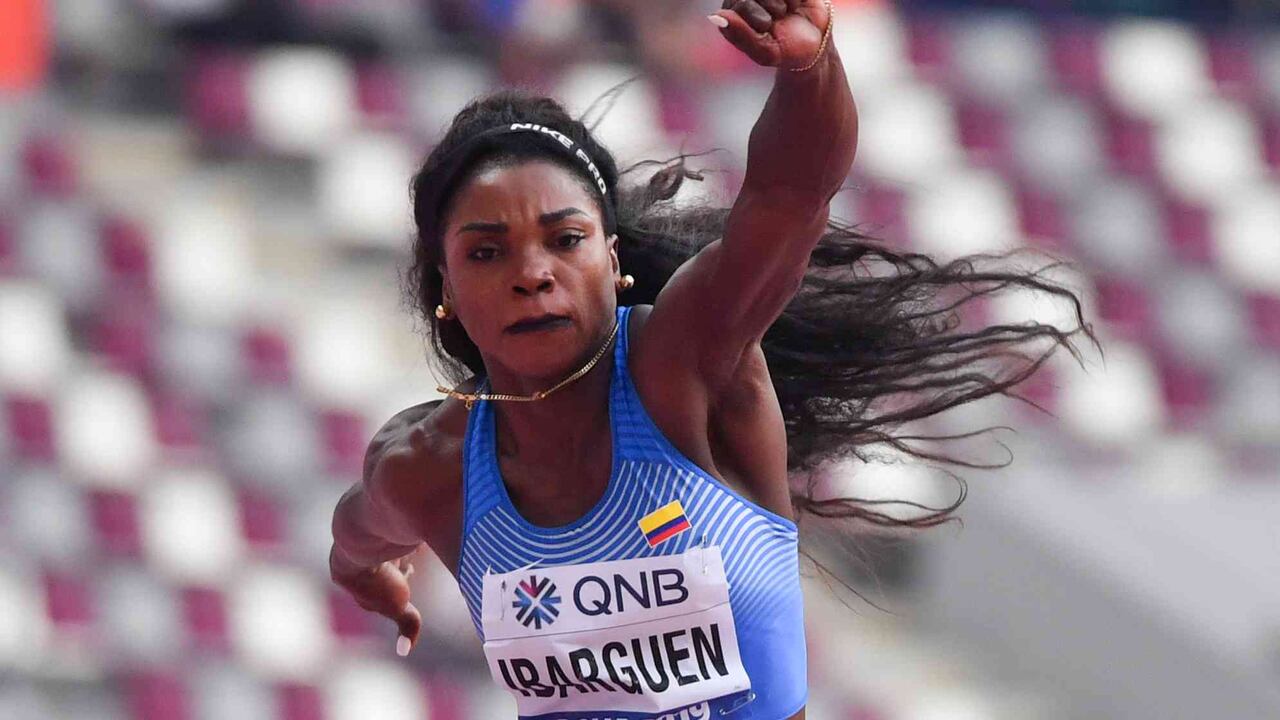 Caterine Ibargüen debió enfrentar una cirugía antes de ir al Mundial de Doha.