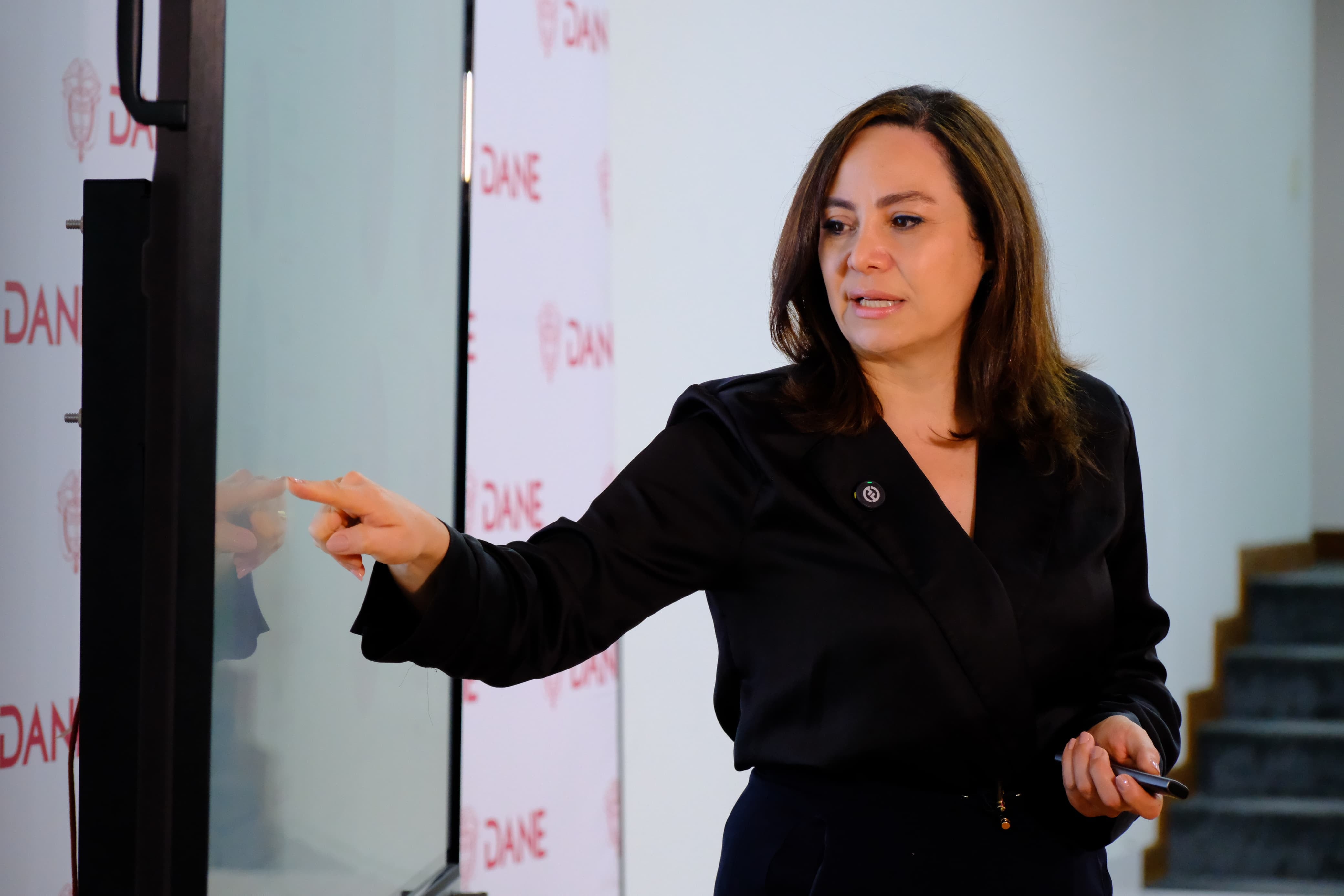 Piedad Urdinola, directora del Dane