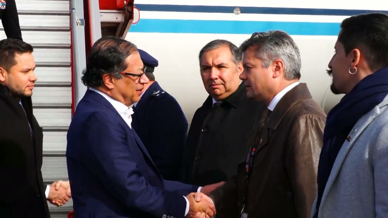 Gustavo Petro en Chile.