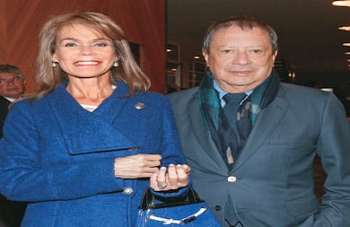 Olga Lucía de Hernández y Mario Hernández.