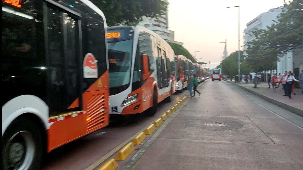 Protestas contra Transcaribe
