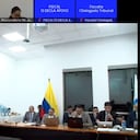 Audiencia Nicolás Petro y Day Vásquez