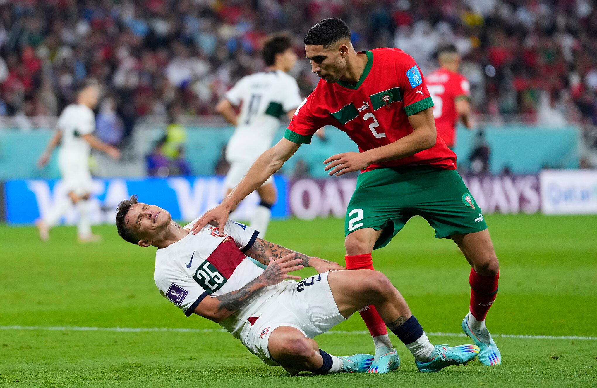 En imágenes: las jugadas del sábado 10 en Qatar 2022