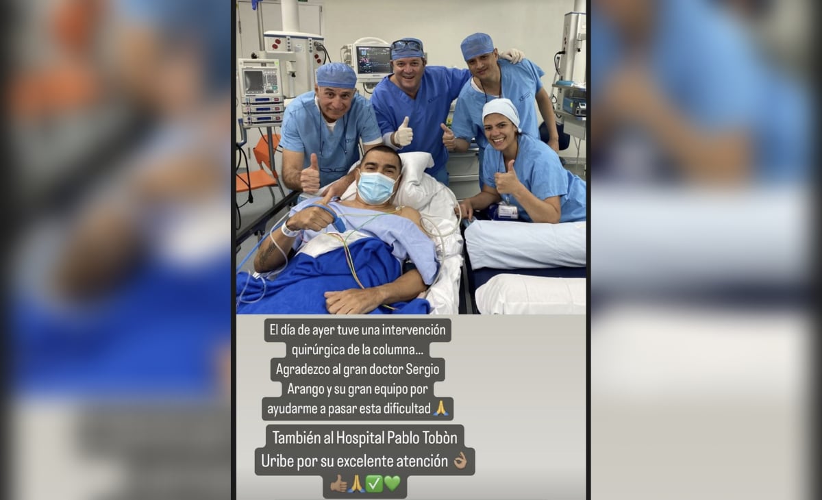 Víctor Aristizábal apareció en rede sociales con esta publicación.