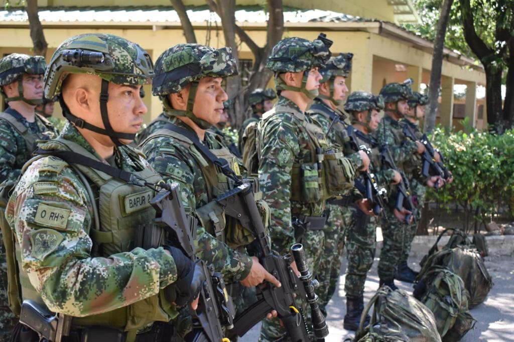 Los soldados han venido desarrollando actividades en compañía de la Registraduría del Nacional del Estado Civil.