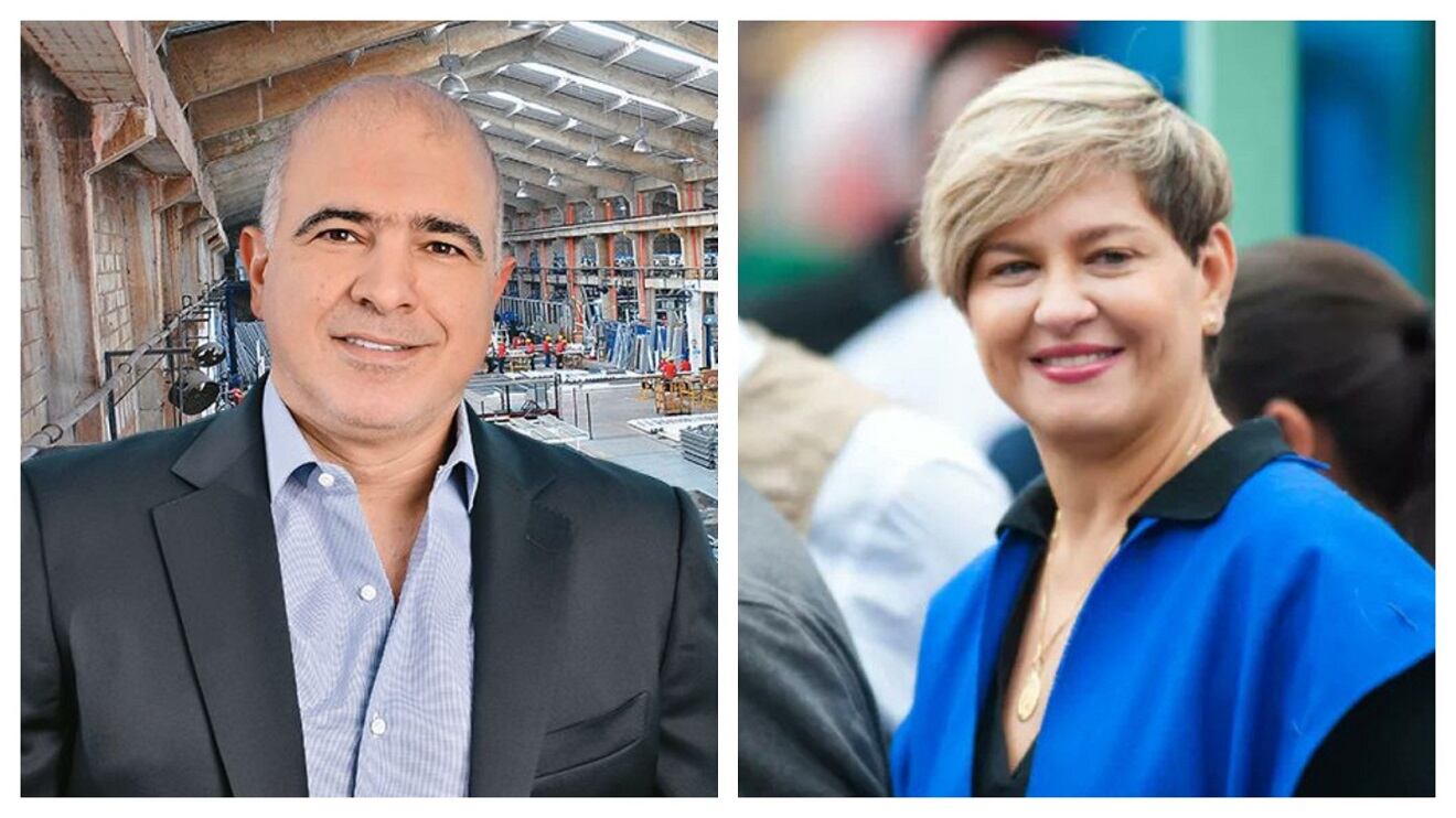 Cristian Daes y Verónica Alcocer.