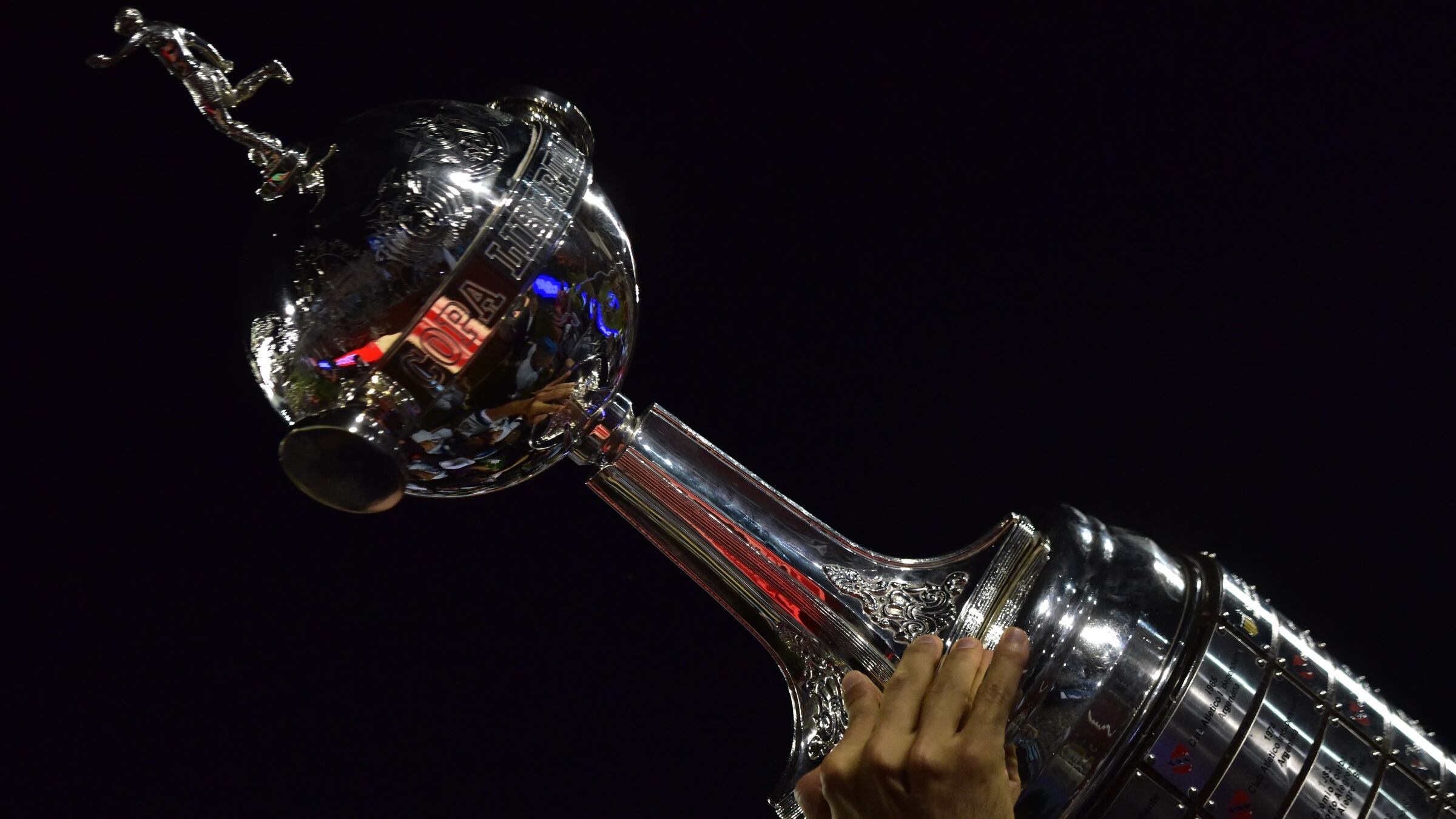Trofeo de la Copa Libertadores.