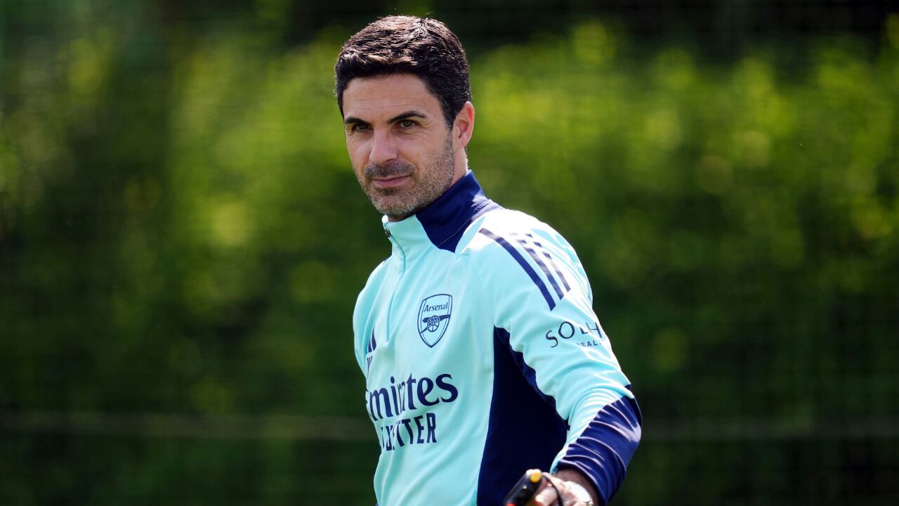 Mikel Arteta, entrenador de Arsenal.