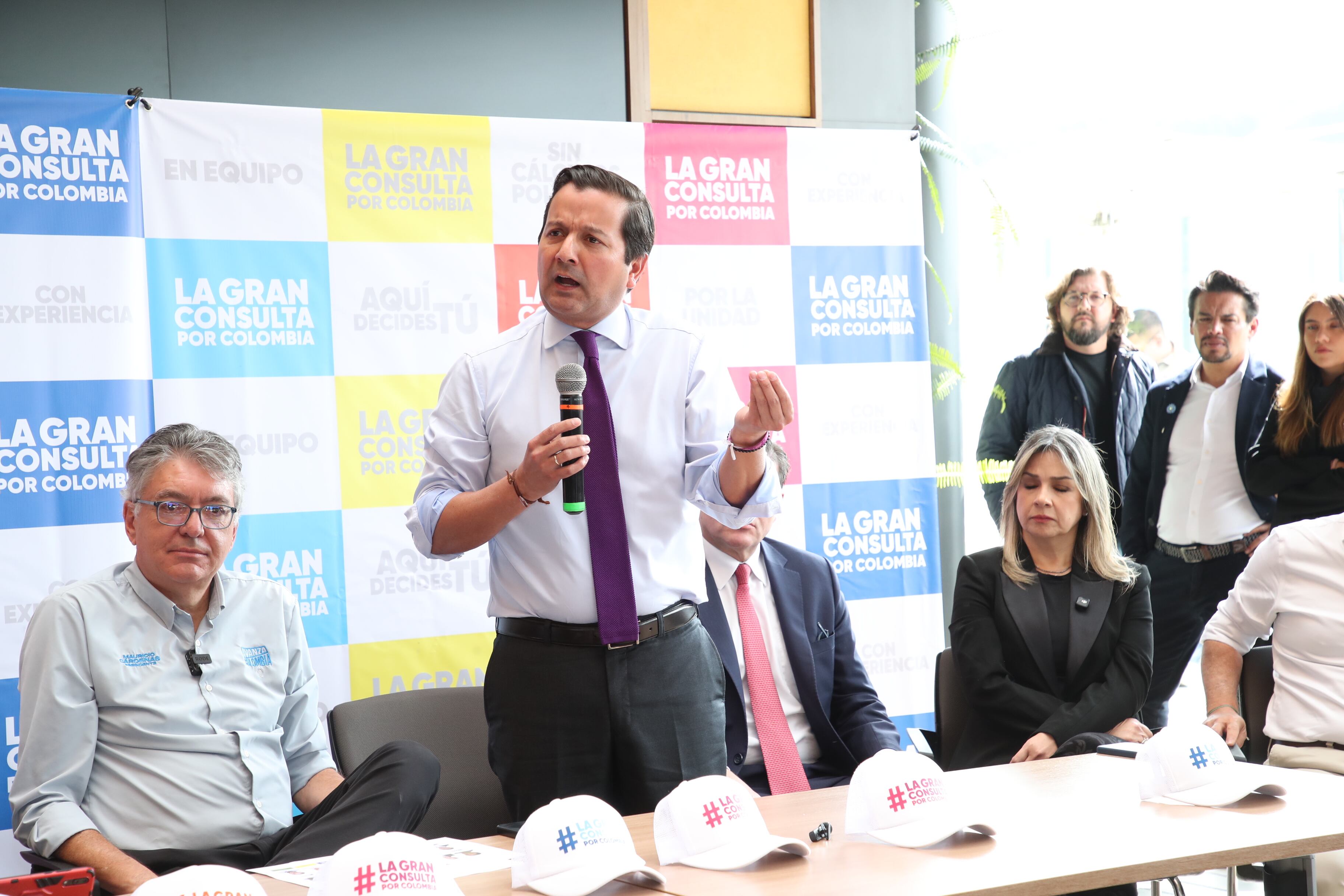 La Gran Consulta, rueda de prensa.