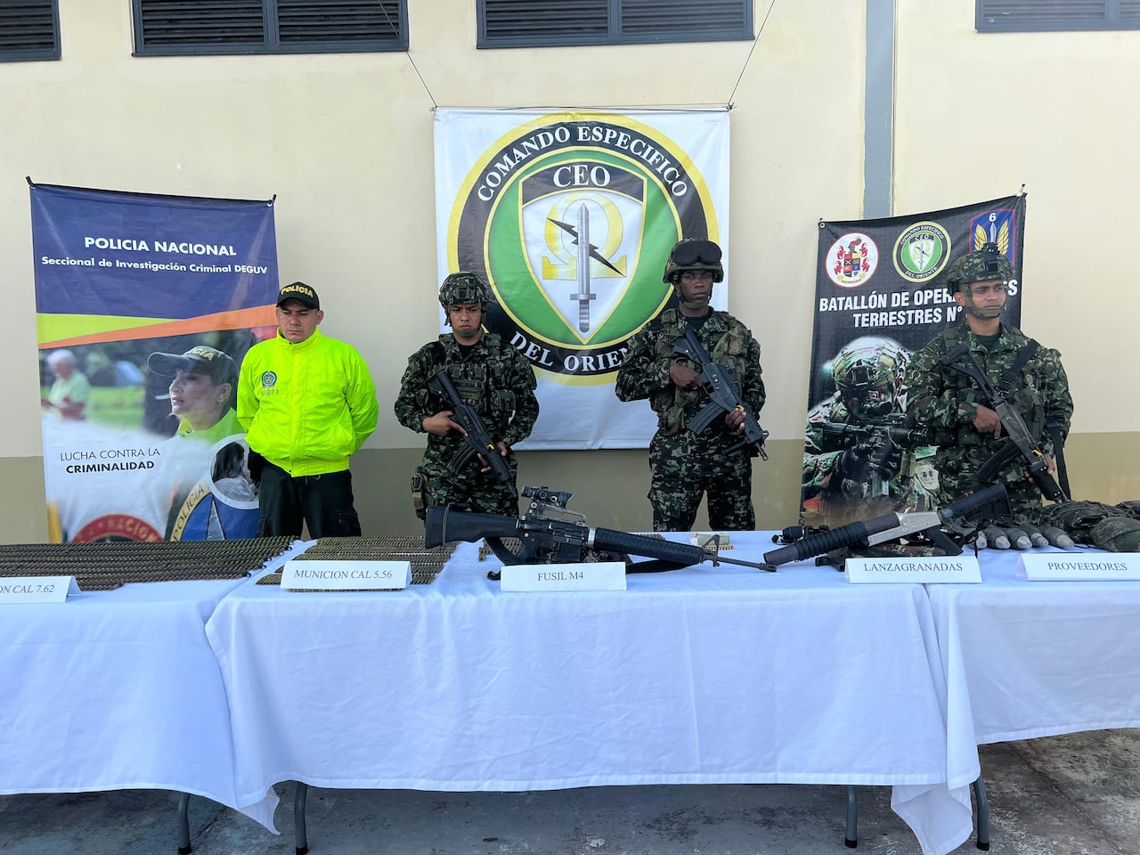 Golpe a la estructura Armando Ríos de las disidencias de las Farc en el Guaviare.