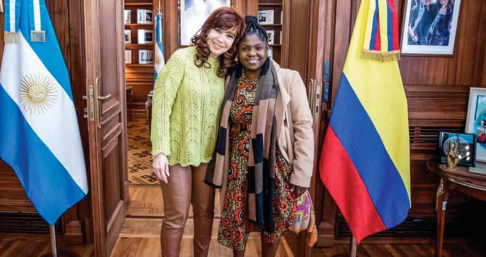 Cristina Fernández, actual vicepresidenta de Argentina, intercambió propósitos con Francia. 