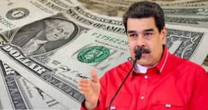 Nicolás Maduro y dólar