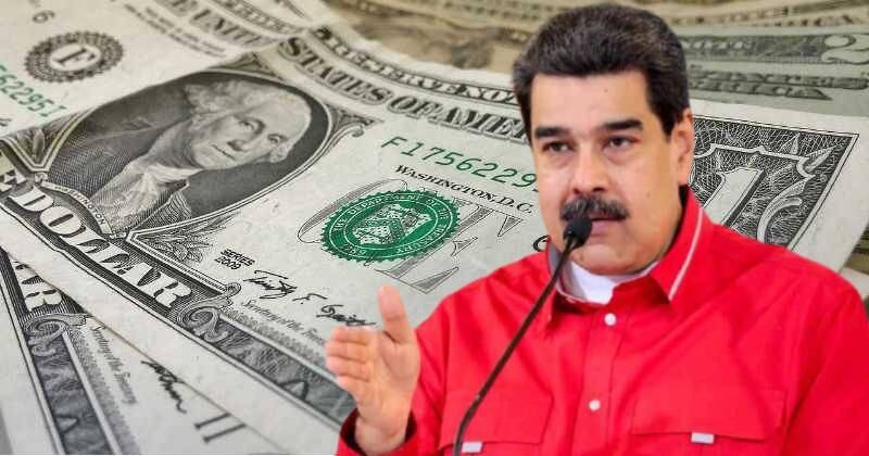 Nicolás Maduro y dólar
