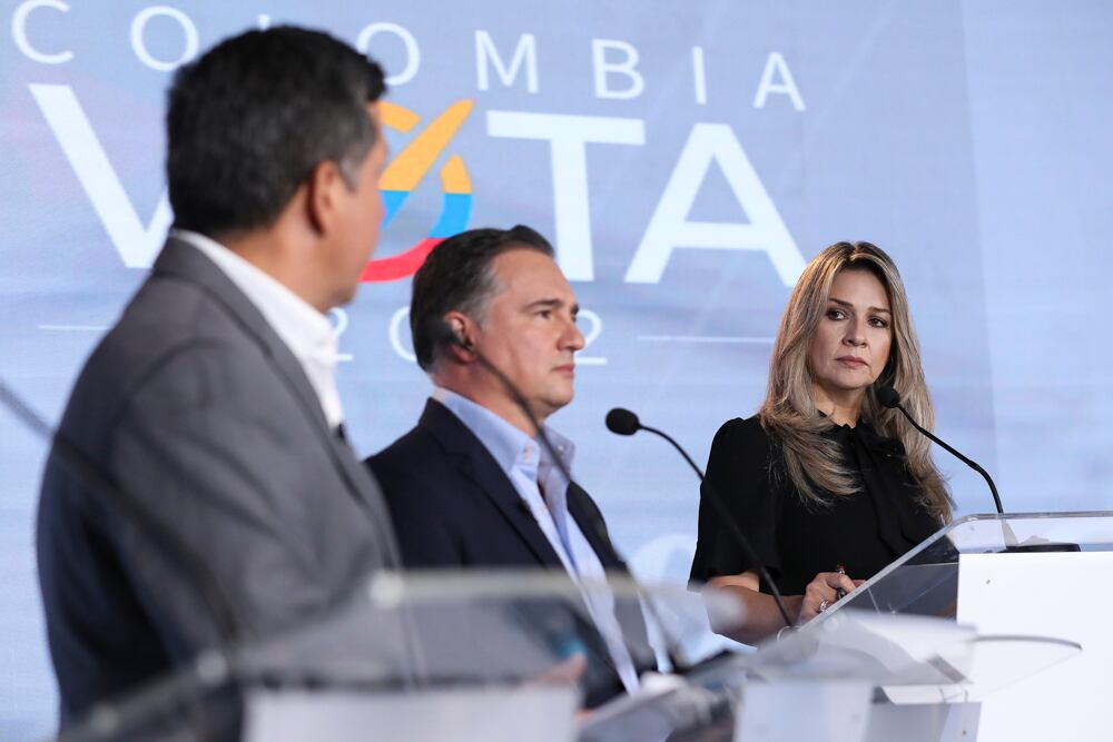 Debate Candidatos Vicepresidencia Vicky Dávila