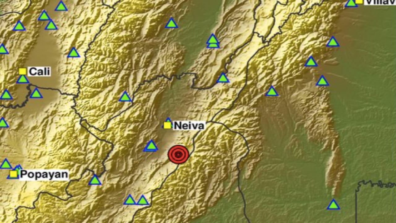 Temblor en San Vicente del Caguán.