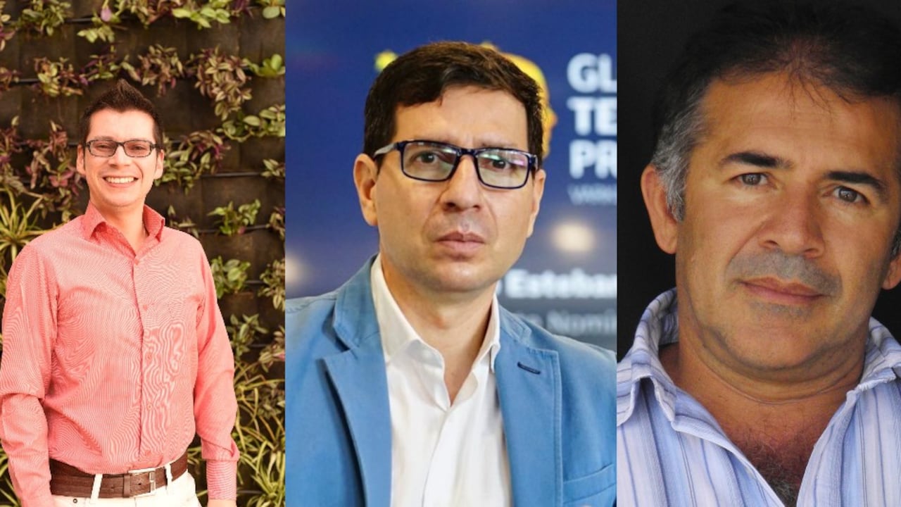 Luis Miguel Bermúdez, profesor del colegio distrital Gerardo Paredes; Eduardo Pérez, profesor del Instituto Técnico Guaimaral y a Carlos Enrique Sánchez, profesor del Instituto Técnico Industrial San Juan Bosco.