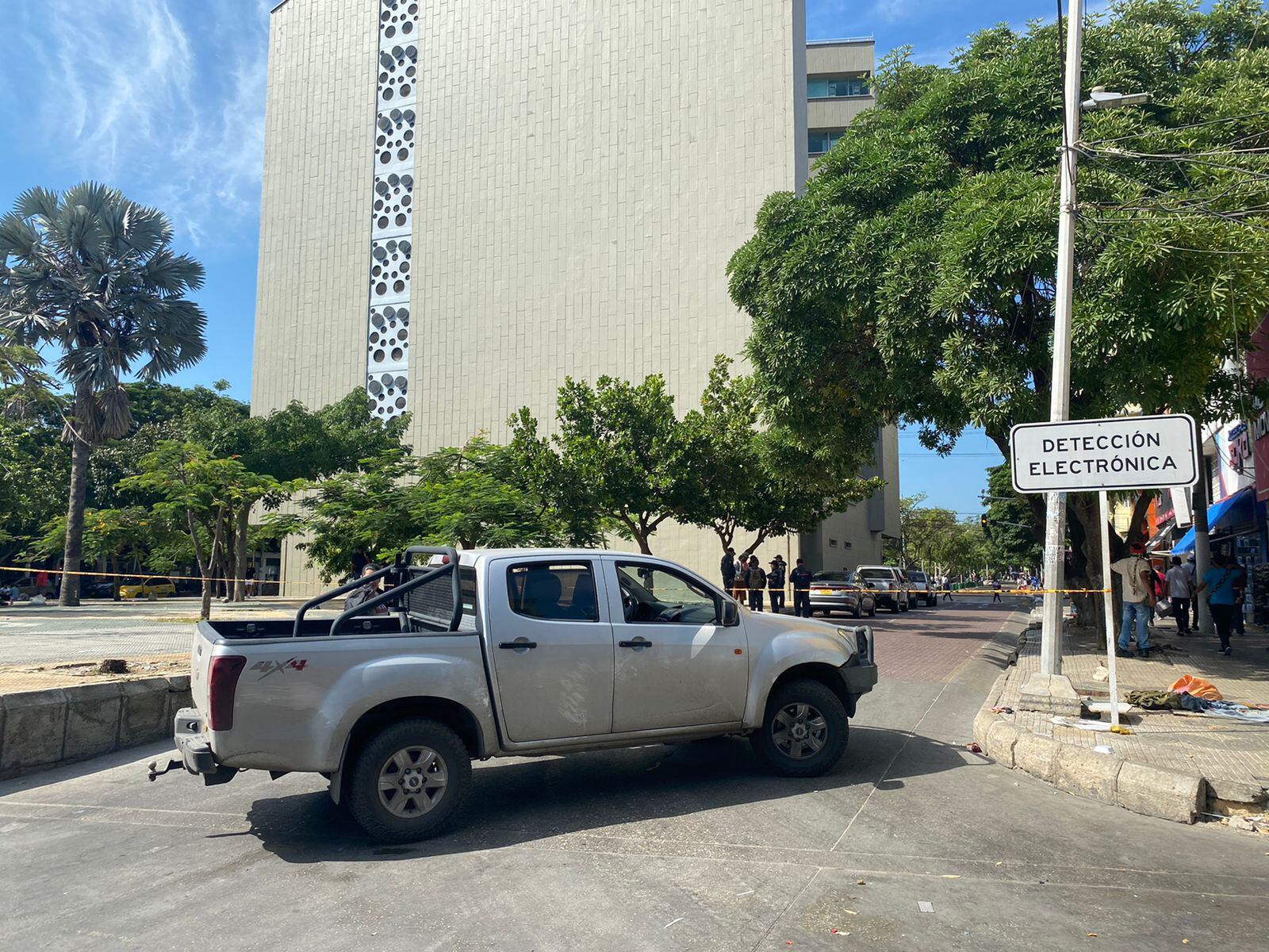 Así se encuentran las instalaciones de la Fiscalía en Barranquilla, tras la captura de Nicolás Petro.