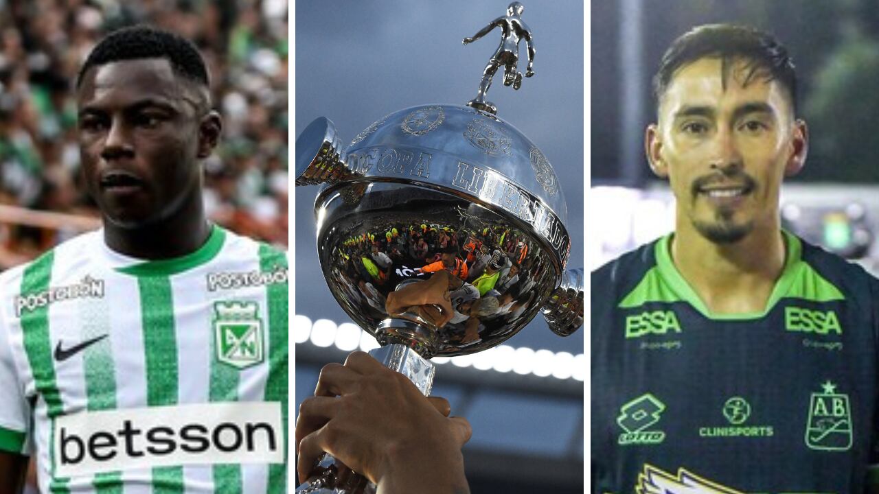 Nacional y Bucaramanga conocieron sus grupos en la Copa Libertadores 2025.