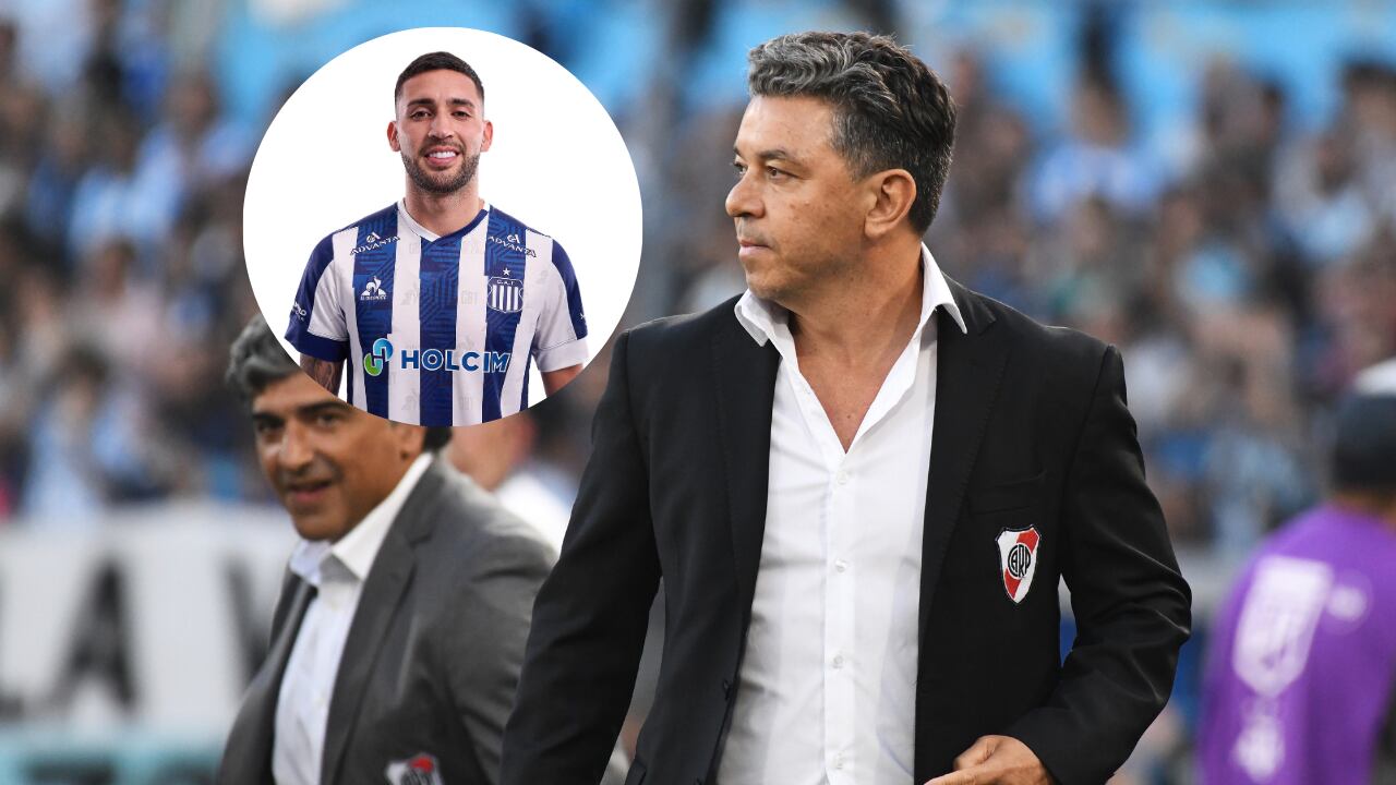 Marcelo Gallardo le puso el ojo a Nahuel Bustos para llevárselo a River Plate en 2022.