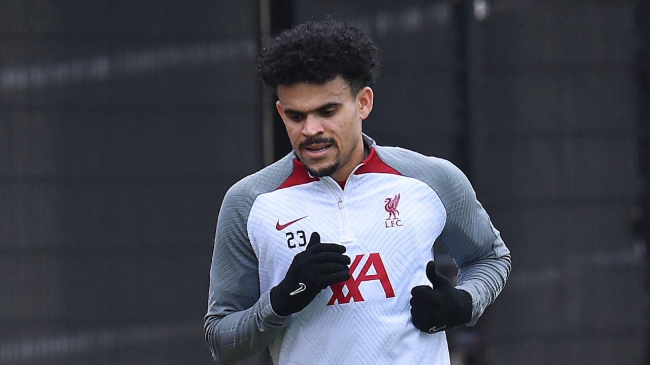 Luis Díaz, jugador del Liverpool.