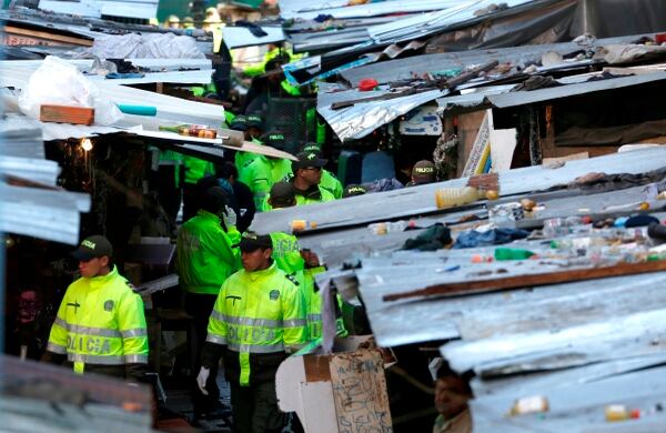 Foto: Guillermo Torres. Este era el panorama del 'Bronx' hace unos cuantos meses antes de la intervención de la Alcaldía Mayor.
