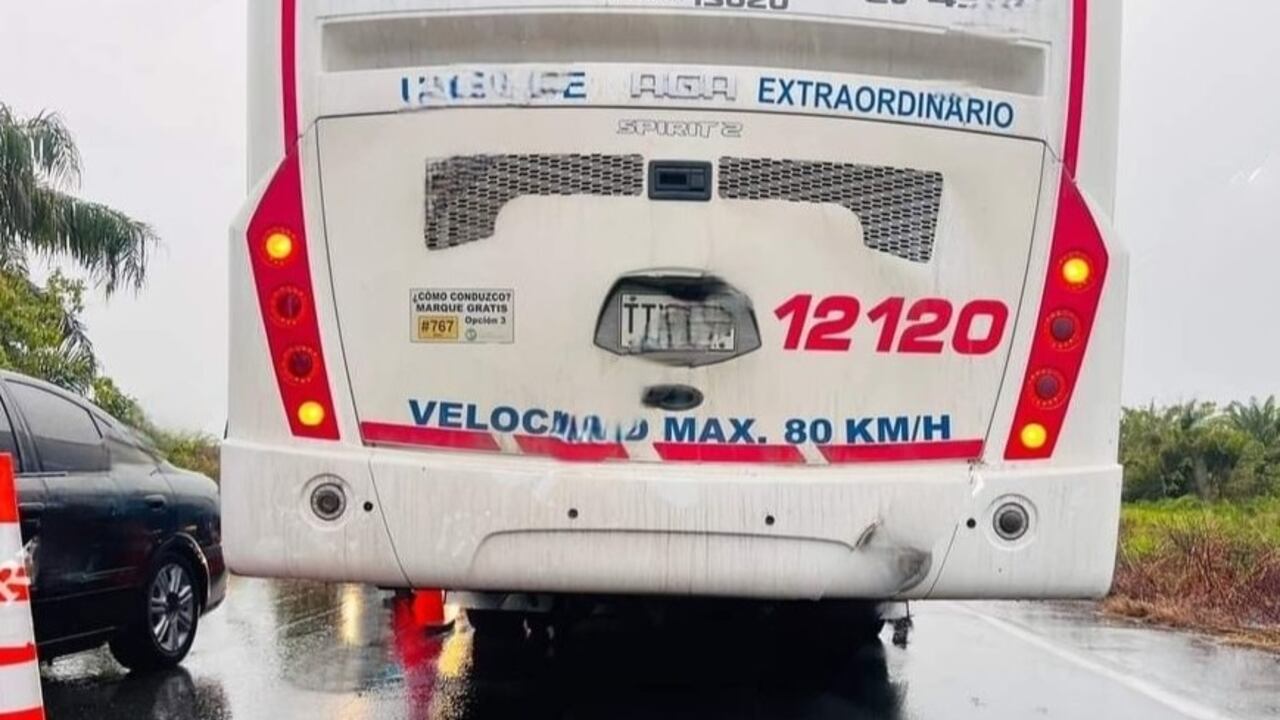 Accidente en la vía La Lizama- San Alberto.