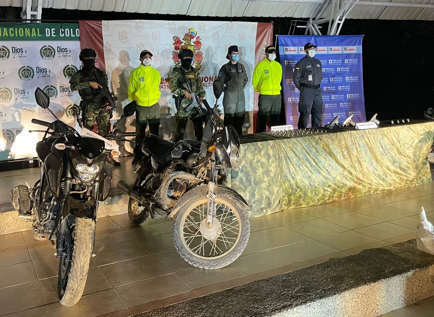 La operación se realizó en el municipio de Turbo, en Antioquia.