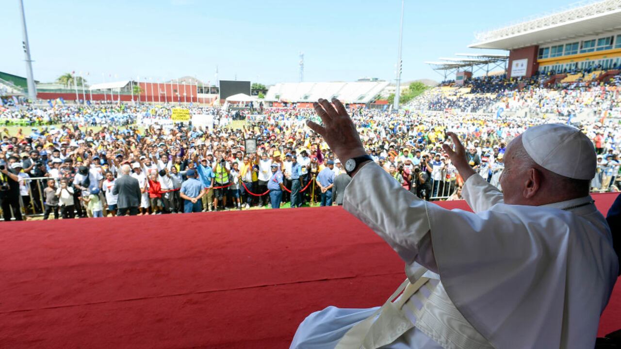 Papa Francisco en Timor Oriental.