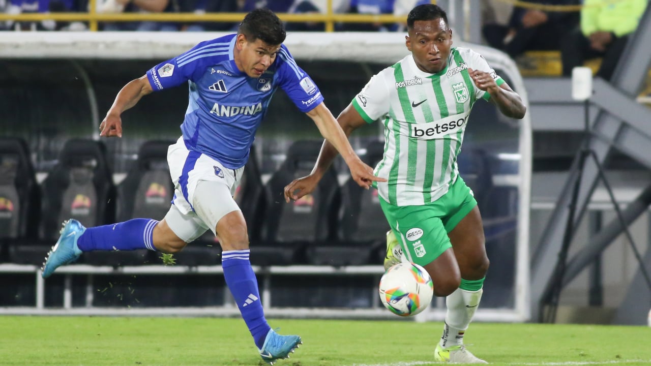 Atlético Nacional vs. Millonarios se dan cita por la fecha 13 de la Liga BetPlay 2025-II.