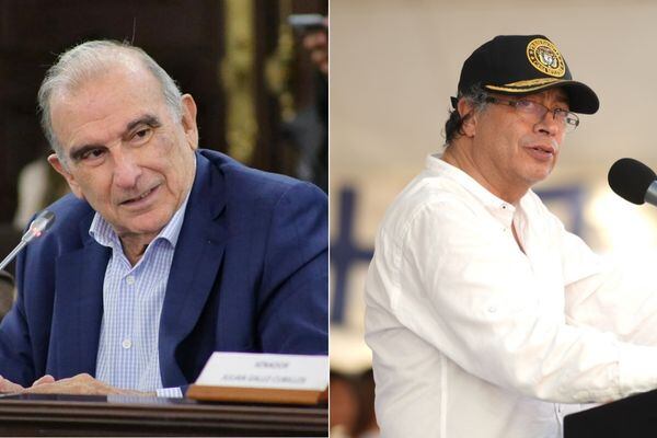 Humberto de la Calle y Gustavo Petro.
