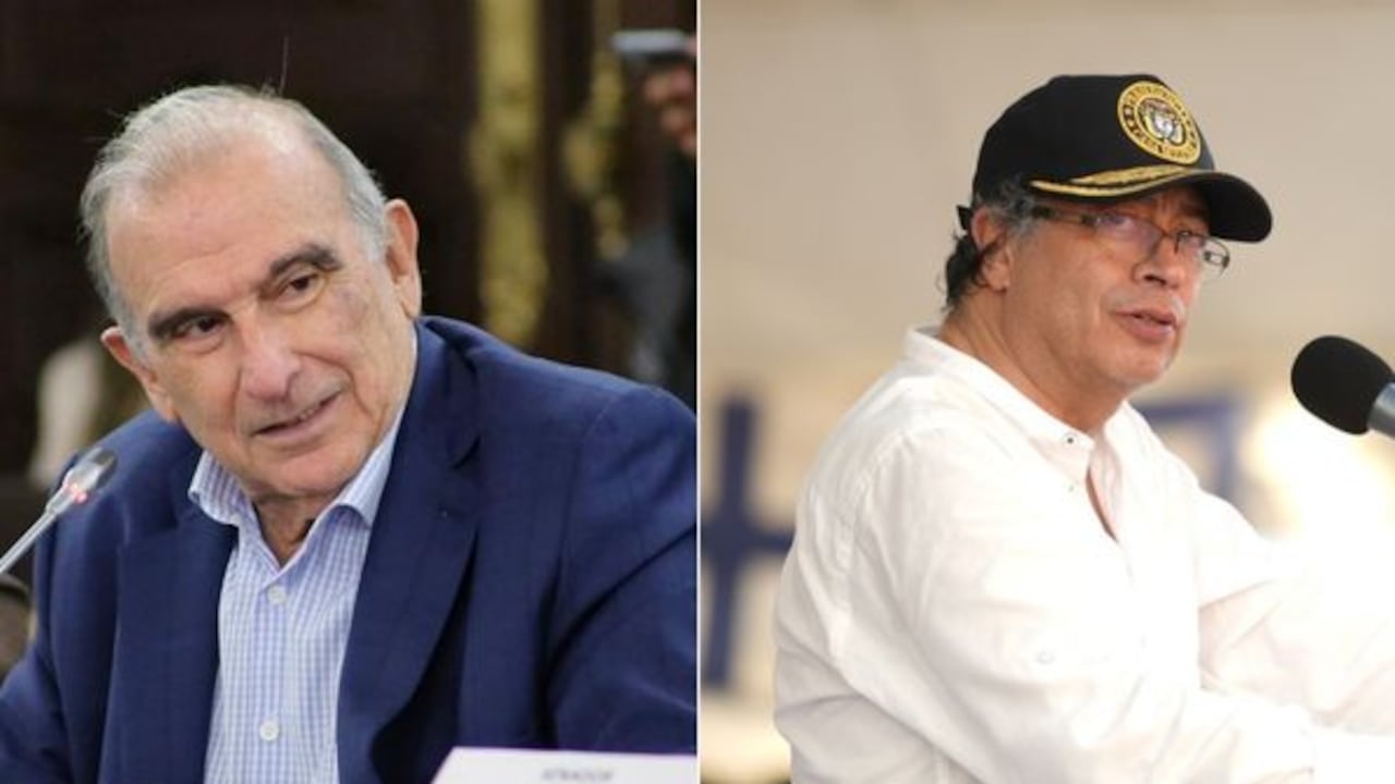 Humberto de la Calle y Gustavo Petro.