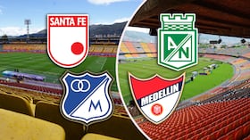 Bogotá y Medellín tendrán sus estadios ocupados en las primeras dos semanas de octubre
